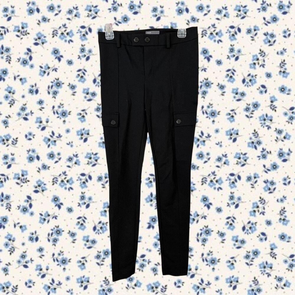 Vince. Black Skinny Slacks Size 4